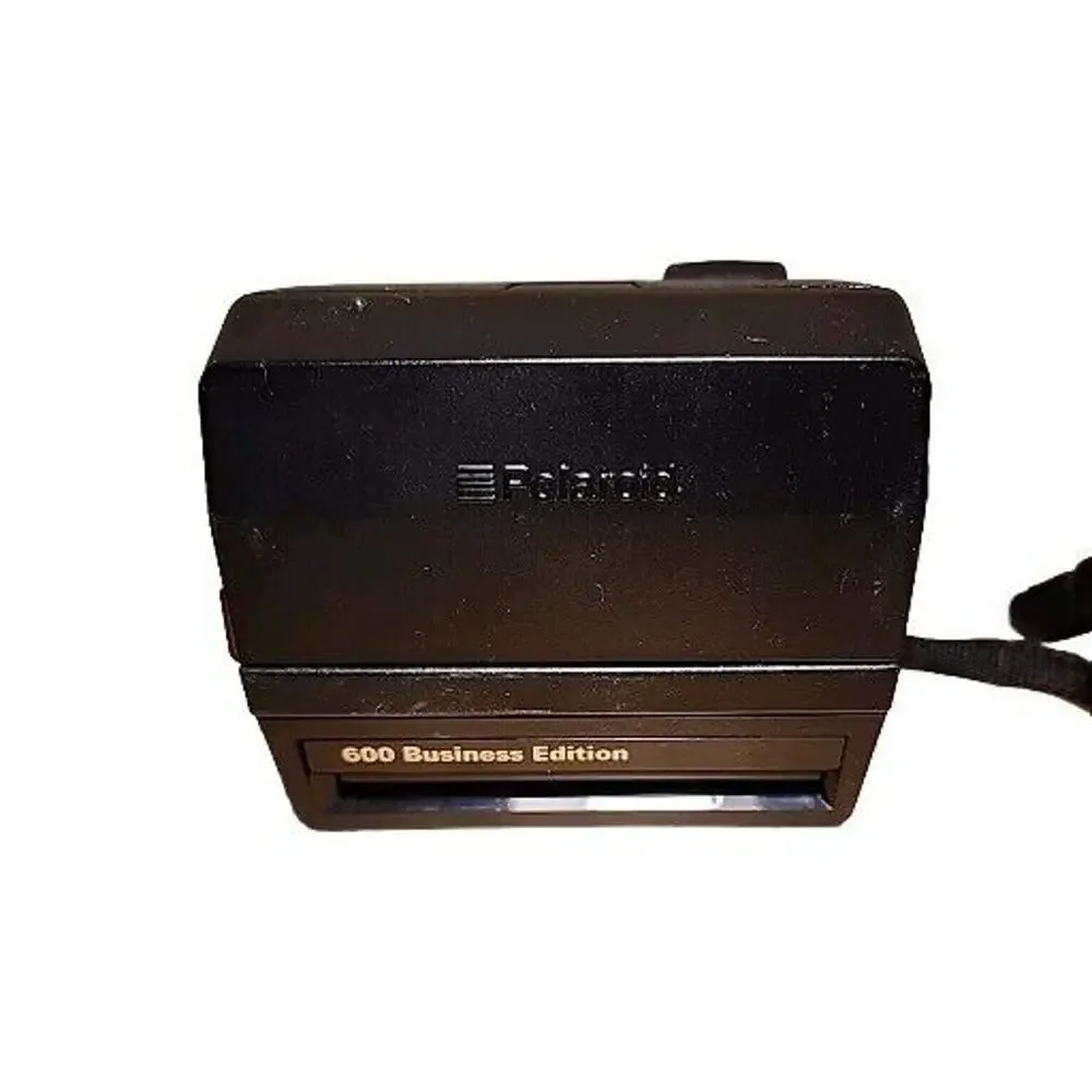 Polaroid Instant Camera 600 Business Edition, Black, Great Condition